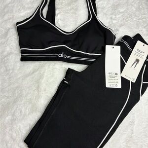 ALO Yoga Black Activewear Set